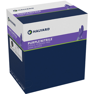 Halyard Nitrile Sterile Exam Gloves