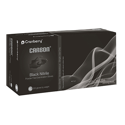 Cranberry Carbon Nitrile Gloves
